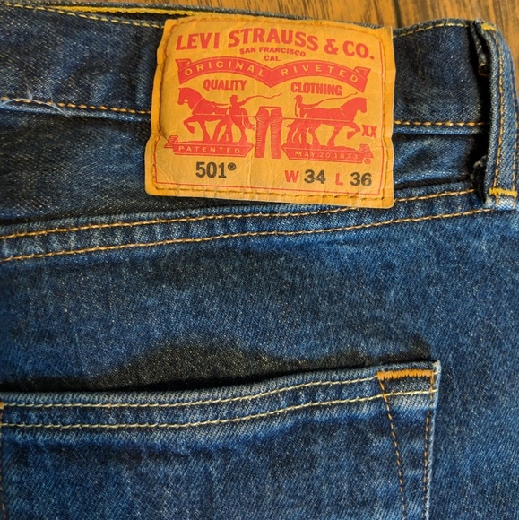 Levi's 501 34 x 36 - Picture 4 of 4